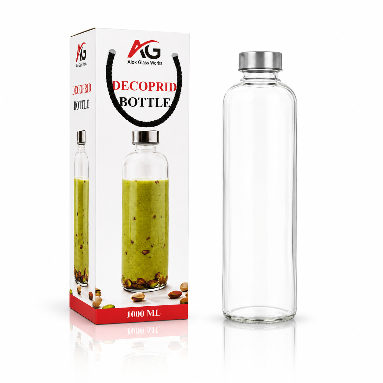 1000ml Pride Glass Bottle (1pc)